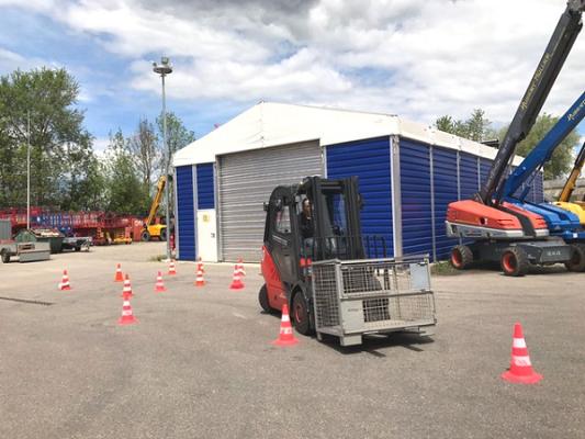 Gabelstapler-Fahrschule Rau