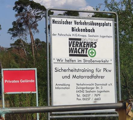Hessischer Verkehrsübungsplatz Bickenbach