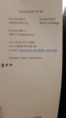 HP66 Fahrschule