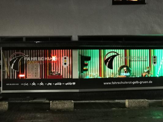 Fahrschule Rot-gelb-grün