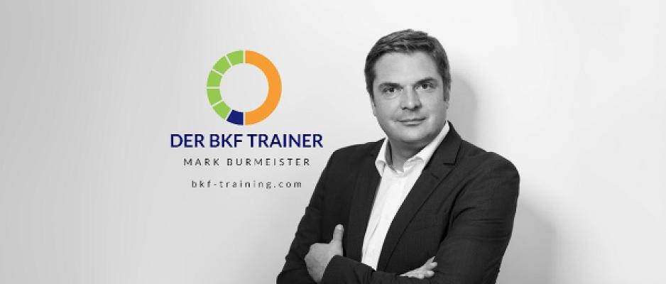 DER BKF TRAINER Mark Burmeister